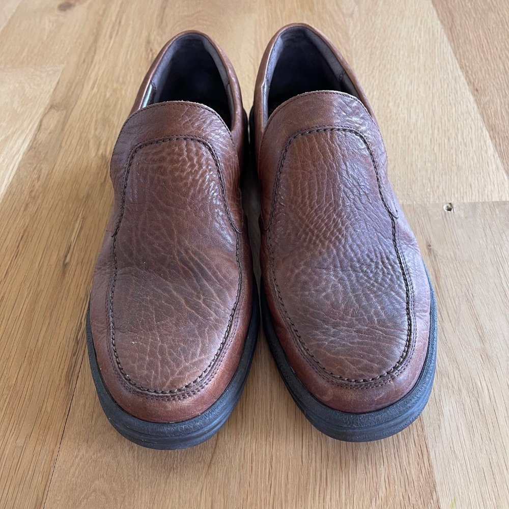 Men's Brown Leather Loafers